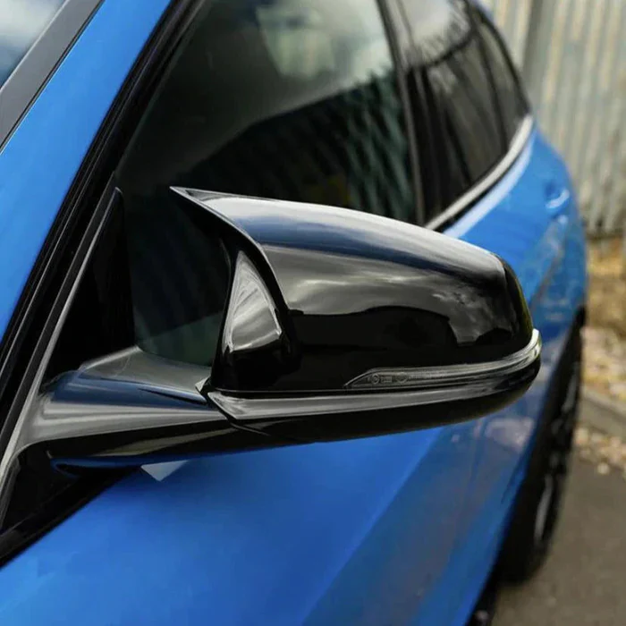 BM F40 / F44 / F45 / F48 M Style Gloss Black Mirror Covers -non oem - Image 2