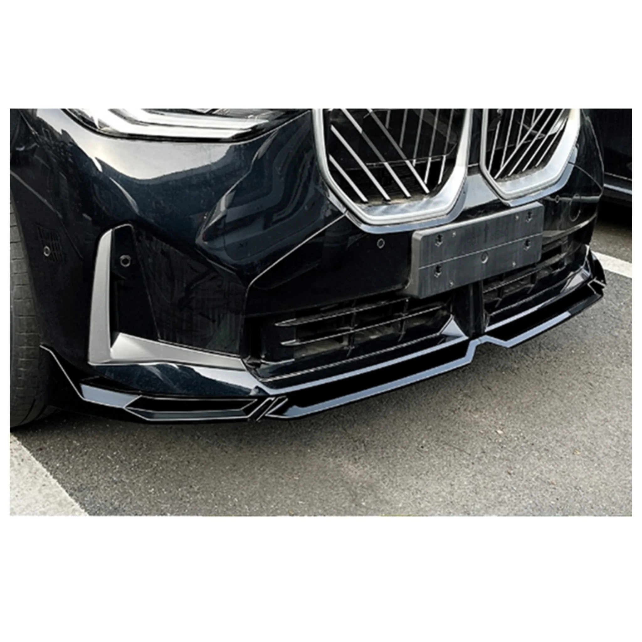 BM G45 X3 GLOSS BLACK FRONT LIP (non oem) - Image 2