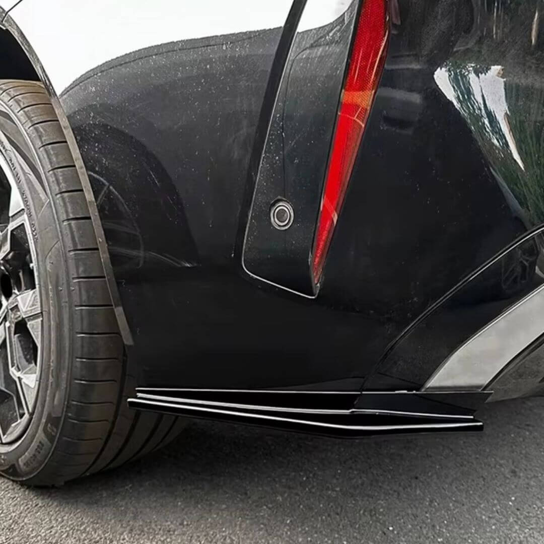 BM G45 X3 GLOSS BLACK REAR SPLITTERS (non oem) - Image 2