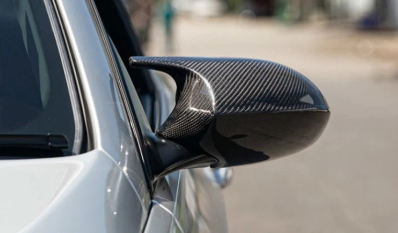 BM E90-E92 M3 STICK-ON CARBON FIBRE MIRROR COVERS (non oem) - Image 2