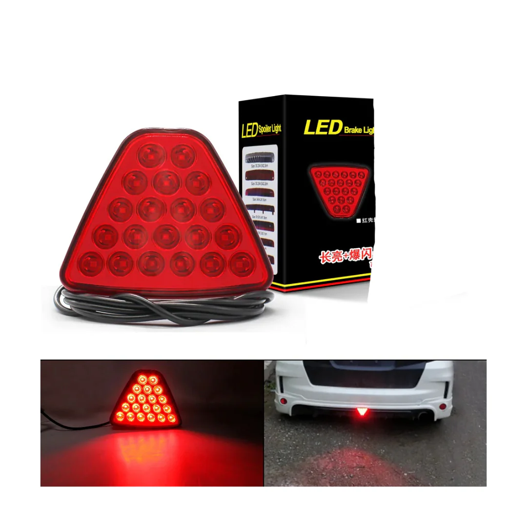 F1 INSPIRED UNIVERSAL BRAKE LIGHT - TRIANGLE - Image 3