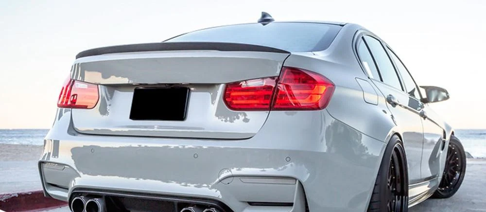 BM F30/F80 M3 STYLE CARBON FIBRE BOOT SPOILER (non oem) - Image 2