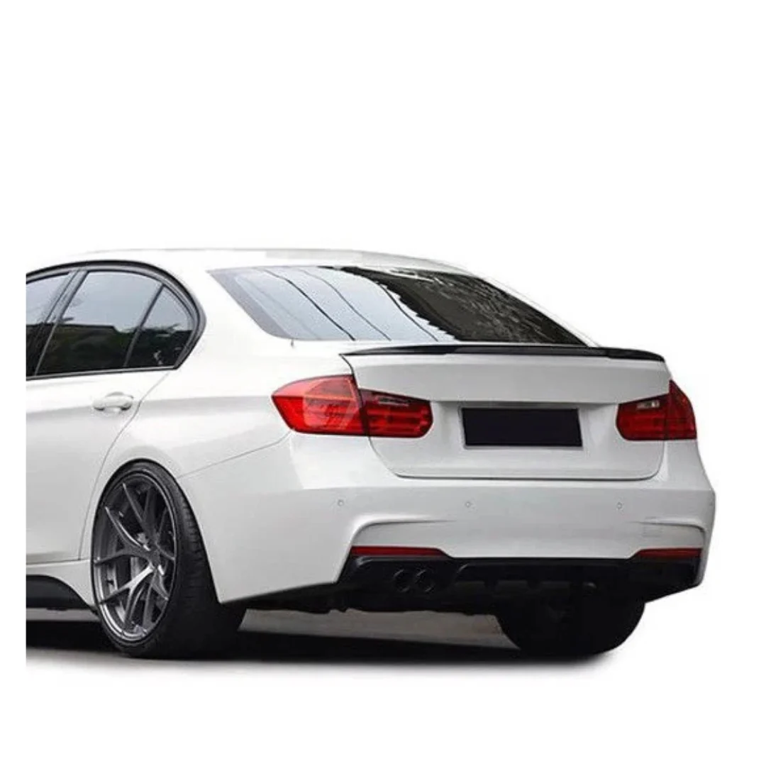BM F30/F80 SLIMLINE M3 STYLE GLOSS BLACK BOOT SPOILER (non oem) - Image 2