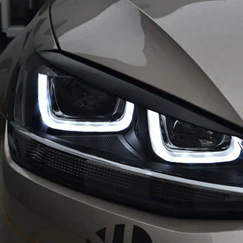 GOLF 7 GLOSS BLACK EYELIDS (non oem) - Image 2