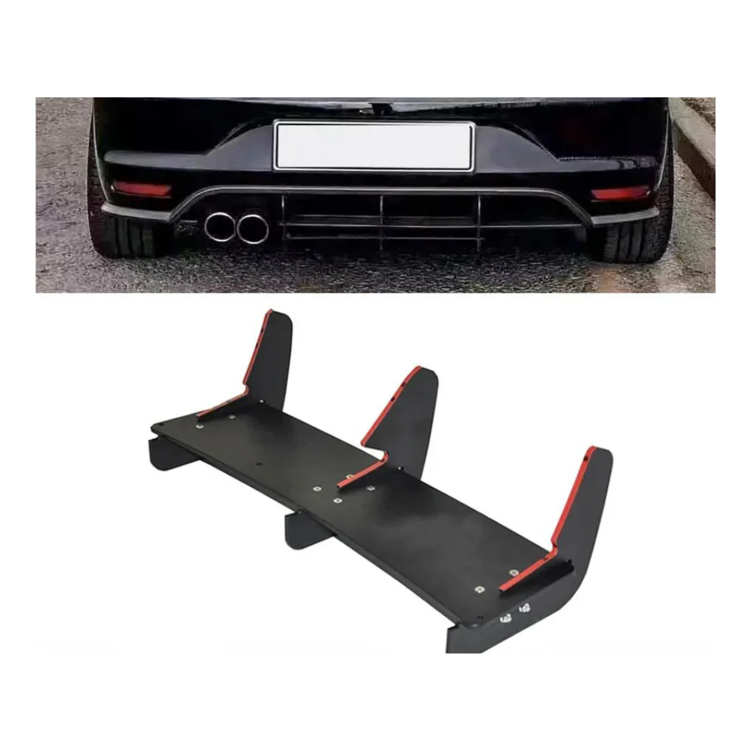 POLO 6 GTI MAXTON STYLE ADD ON REAR DIFFUSER  (non oem) - Image 2