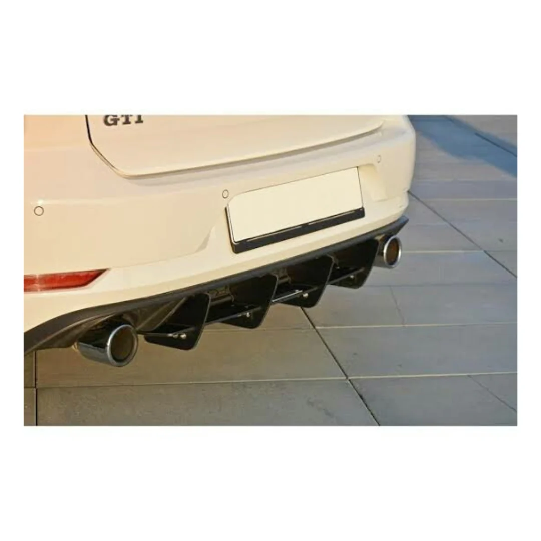 GOLF 7 GTI MAXTON STYLE ADD ON REAR DIFFUSER  (non oem) - Image 2