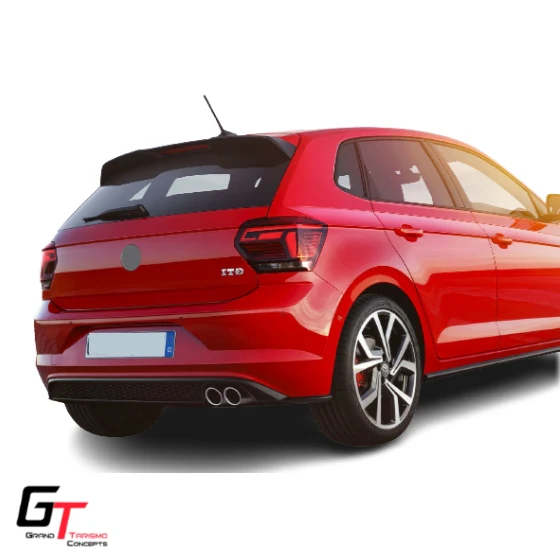 POLO 8 R-LINE GLOSS BLACK ROOF SPOILER (non oem) - Image 2