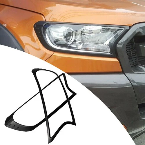RANGER  T7/T8 HEADLIGHT TRIM MATTE BLACK MODELS 2016-2022 (non oem) - Image 2