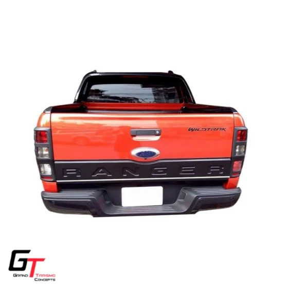 RANGER T6/T7/T8 MATTE BLACK LOWER TAILGATE COVER  MODELS 2012-2022 (non oem) - Image 2